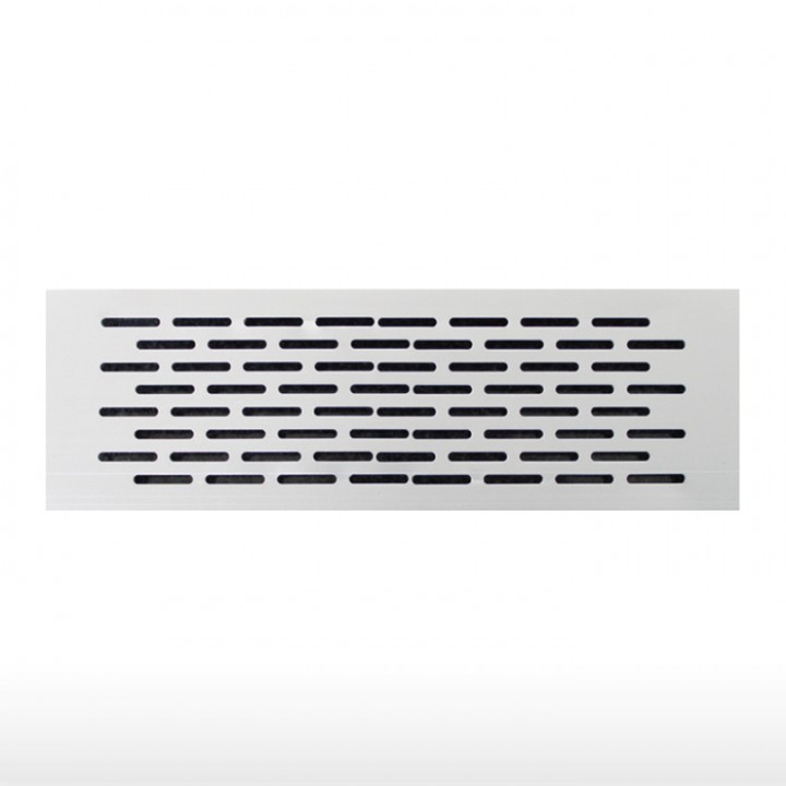 Aluminium ventilation grille - 225 x 70 mm