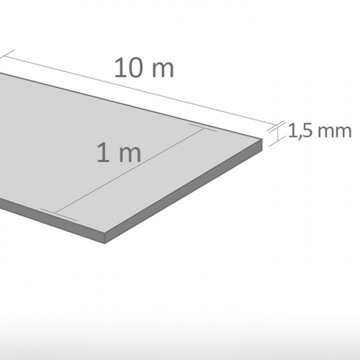 Acoustic insulation LVT F 1,5 mm