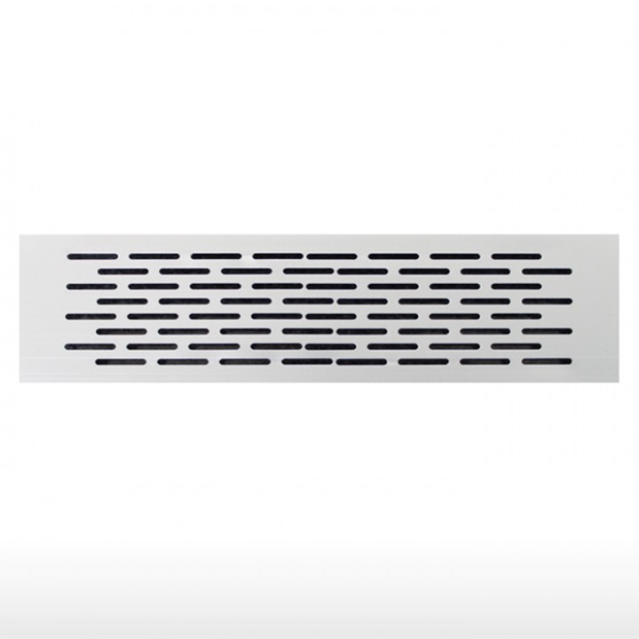 Aluminium ventilation grille - 450 x 70 mm