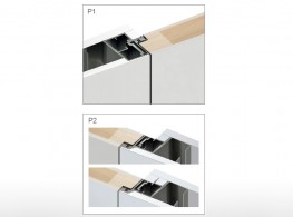 DESIGN 75 IN | OUT frame for swing door